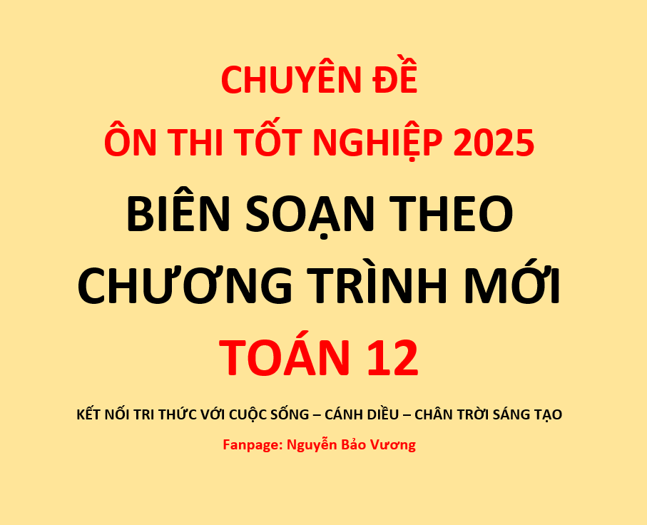 Luyện đề toán THPT 2025