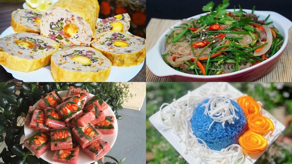 Đĩa rau luộc thập cẩm xanh giòn hấp dẫn trên bàn ăn